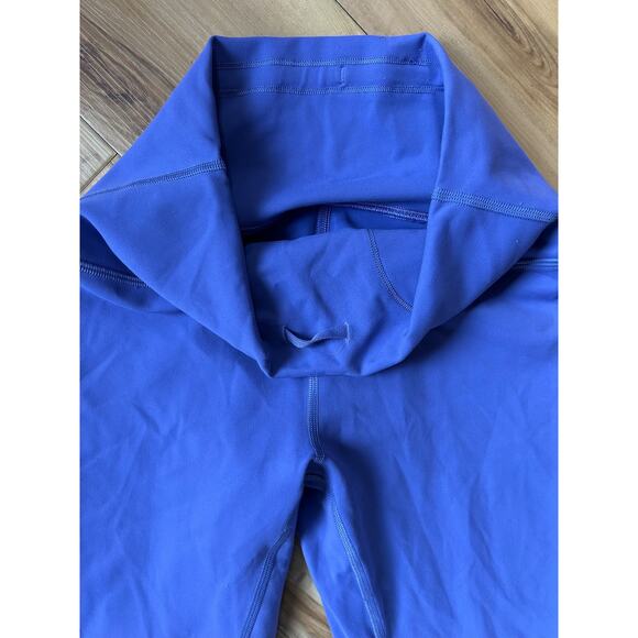 Lululemon Wunder Train Tight 28" High Rise Charged Indigo Size 6 EUC Legging - Picture 2 of 4